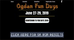 Desktop Screenshot of ogdenfundays.com